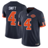 D'Andre Swift Chicago Bears Soccer Intl 2026 Rivalries Collection Stitched Limited Jersey - Navy