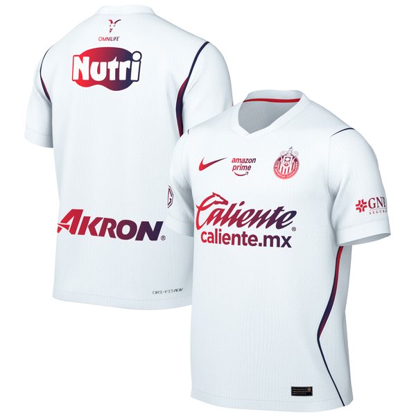 Chivas Soccer Intl 2026/27 Away Match Authentic Jersey - White