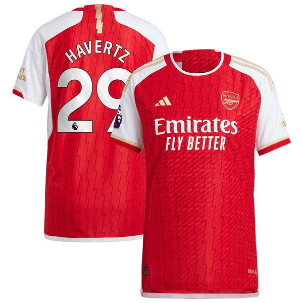 Kai Havertz Arsenal  2023/24 Home Player Jersey - Red