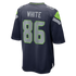 Ricky White Seattle Seahawks Soccer Intl Team Game Jersey - College Navy