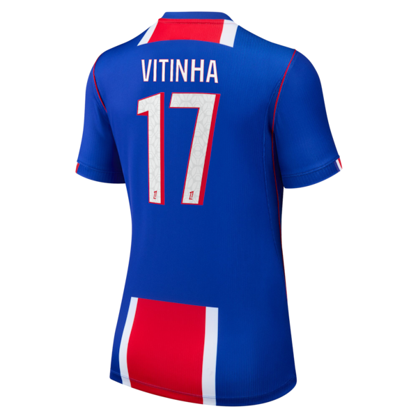 Soccer Intl Vitinha Paris Saint-Germain 2026/27 Home Stadium Replica Jersey Blue