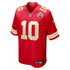 Emmett Johnson Kansas City Chiefs Soccer Intl Team Game Jersey - Red