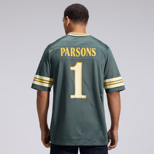 Micah Parsons Green Bay Packers Soccer Intl 2026 Rivalries Collection Game Jersey - Green