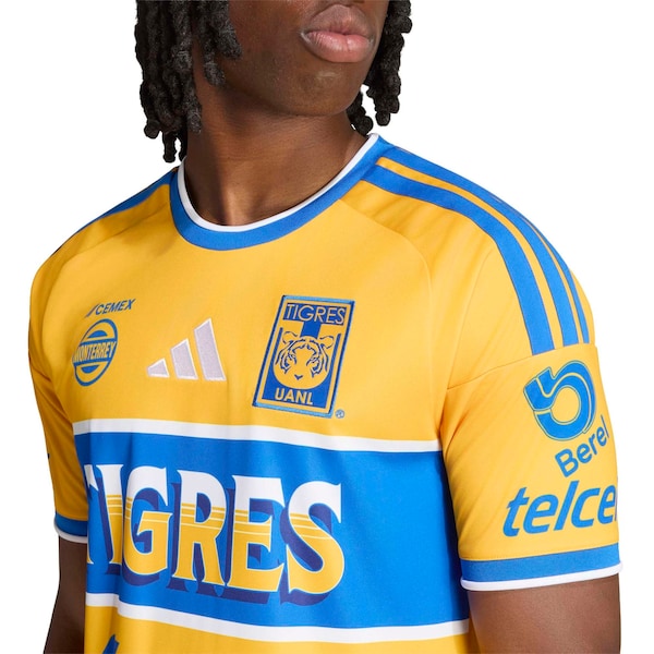 Tigres UANL Soccer Intl 2026/27 Home Replica Jersey - Gold