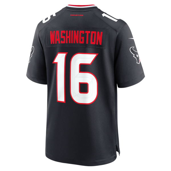 Montrell Washington Houston Texans Soccer Intl Team Game Jersey - Navy