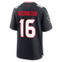Montrell Washington Houston Texans Soccer Intl Team Game Jersey - Navy