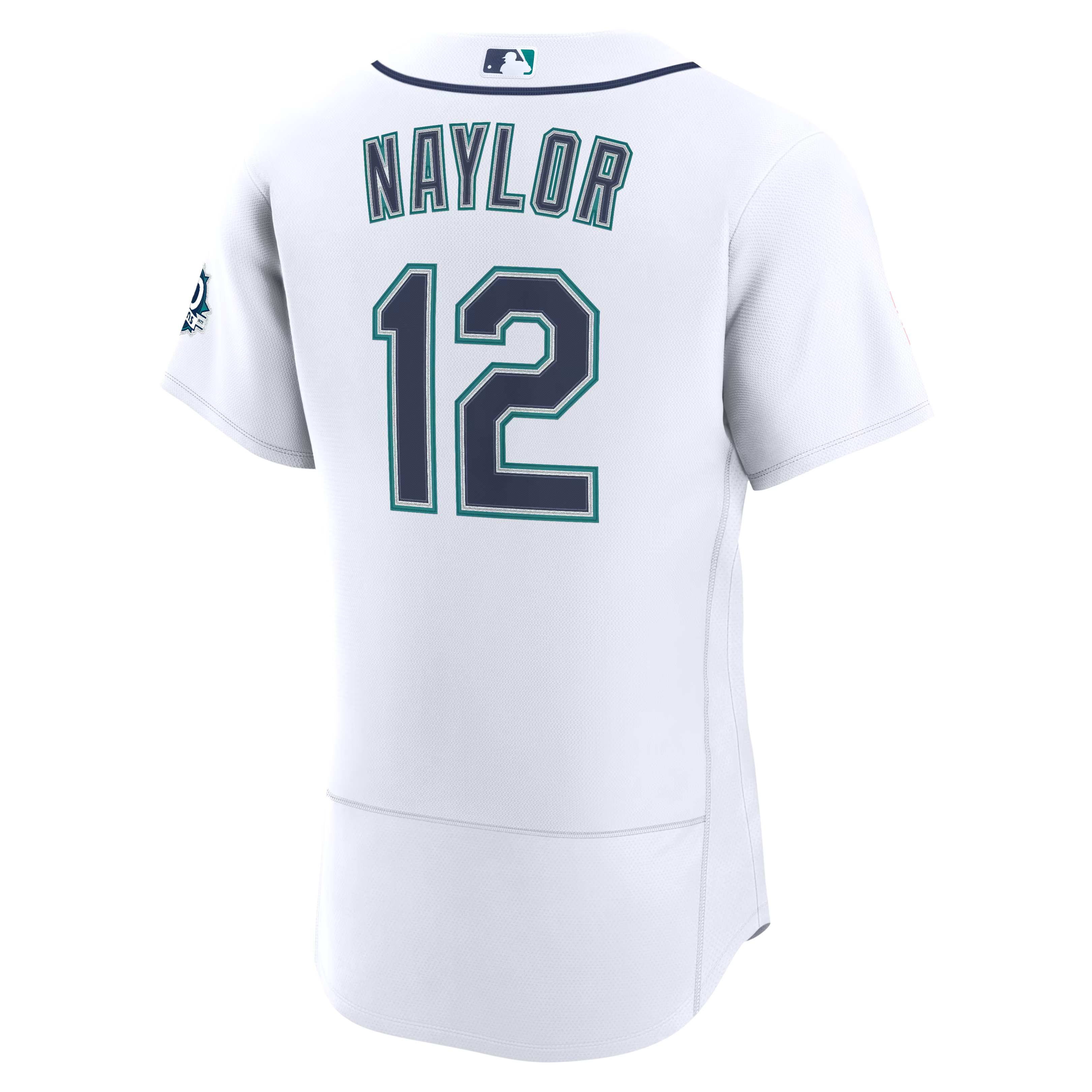 Josh Naylor Seattle Mariners Soccer Intl Home 50th Season Authentic Jersey - White