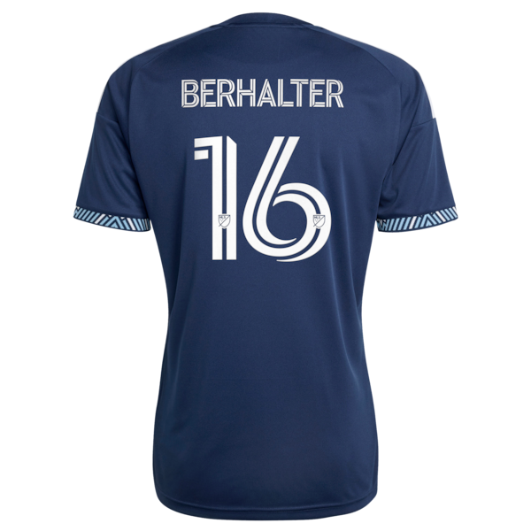Soccer Intl Sebastian Berhalter Vancouver Whitecaps FC 2026 The Coastal Jersey Replica Blue