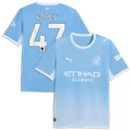 Phil Foden Manchester City Soccer Intl 2026/27 Third Replica Jersey - White