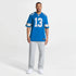 Jackson Meeks Detroit Lions Soccer Intl Team Game Jersey - Blue
