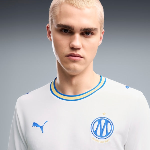 Olympique Marseille Soccer Intl 2026/27 Home Replica Jersey - White