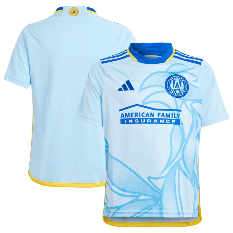 Atlanta United FC   2024 The Resurgens Kit  Jersey - Light Blue