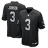 Taron Johnson Las Vegas Raiders Soccer Intl Team Game Jersey - Black