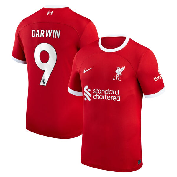 Darwin Núñez Liverpool  2023/24 Home Jersey - Red