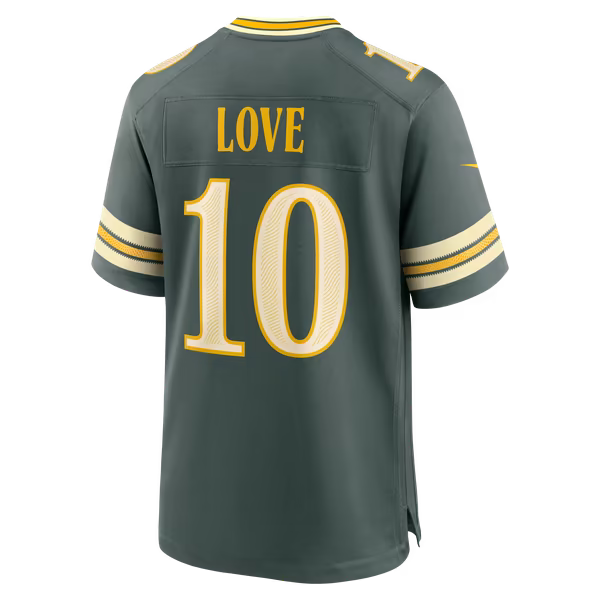 Soccer Intl Love Green Bay Packers Soccer Intl 2026 Rivalries Collection Game Jersey - Green