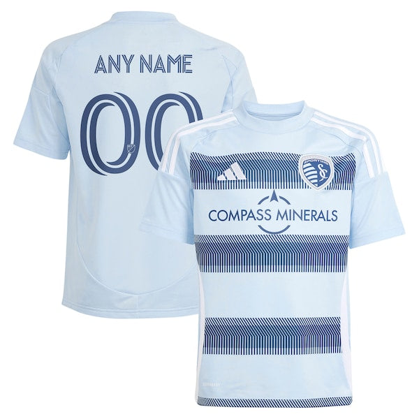 Soccer Intl Sporting Kansas City Youth 2025 One KC Replica Custom Jersey Light Blue