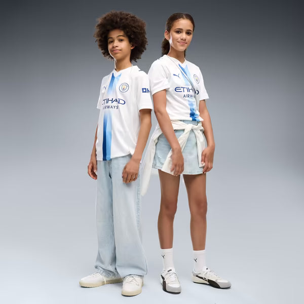 Manchester City Soccer Intl Youth 2026/27 Third Replica Jersey - White