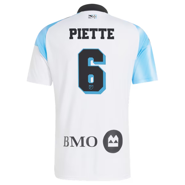 Samuel Piette CF Montreal Soccer Intl 2026 Archive Replica Jersey - White