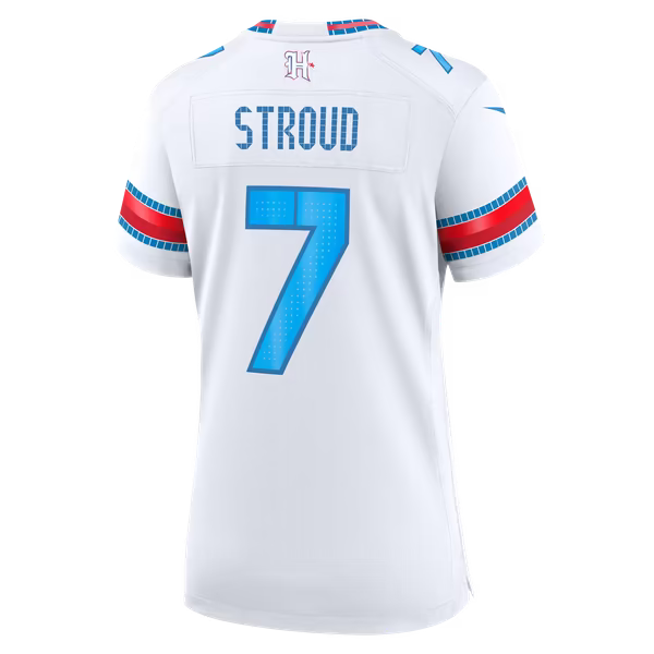 C.J. Stroud Houston Texans Soccer Intl Women's 2026 Rivalries Collection Game Jersey - White