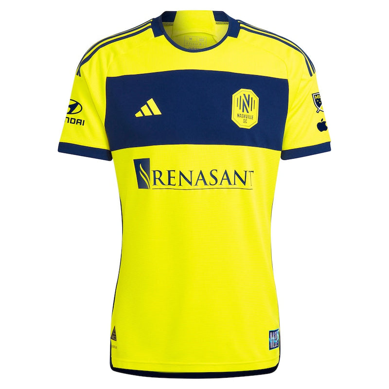 Nashville SC  2024 The 615 Kit Authentic Custom Jersey - Yellow