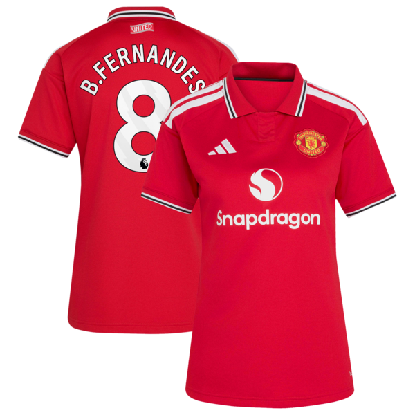 Soccer Intl Bruno Fernandes Manchester United 2026/27 Home Replica Jersey Red