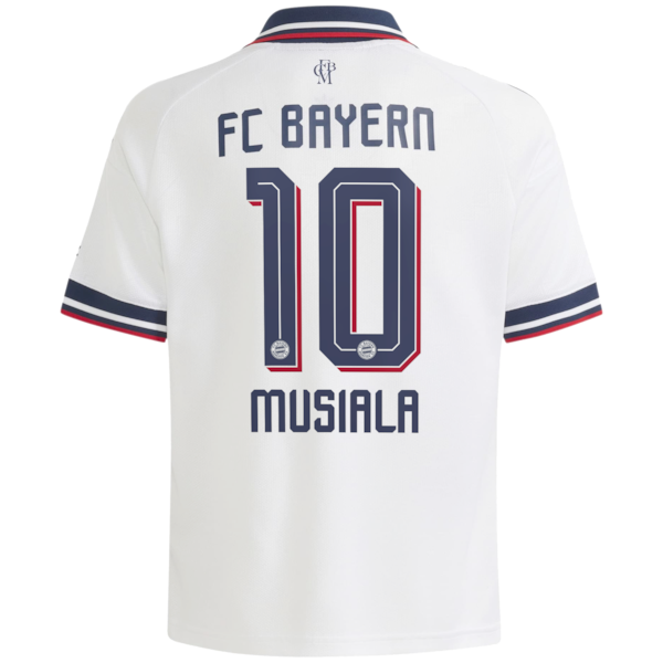 Jamal Musiala Bayern Munich Soccer Intl Youth 2026/27 Away Replica Jersey - White