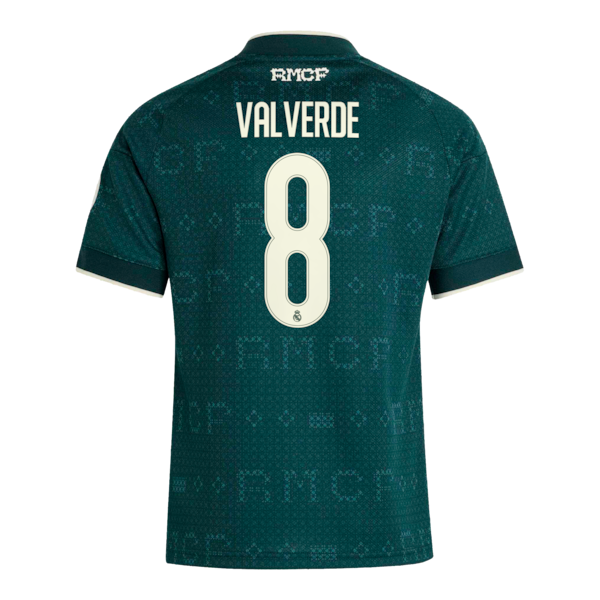 Federico Valverde Real Madrid Soccer Intl Youth 2026/27 Away Replica Jersey - Green