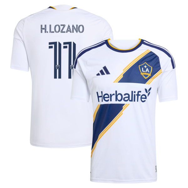 Hirving Lozano LA Galaxy Soccer Intl 2026 The VeloCITY Kit Replica Jersey - White