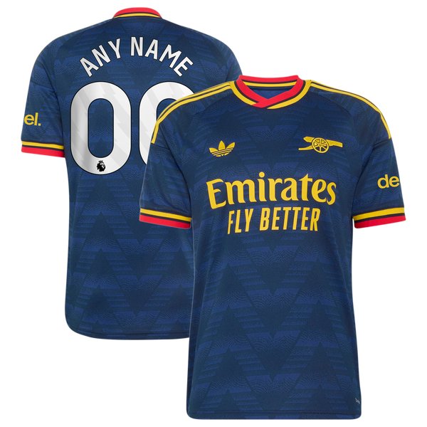 Arsenal Soccer Intl 2026/27 Away Replica Custom Jersey - Navy