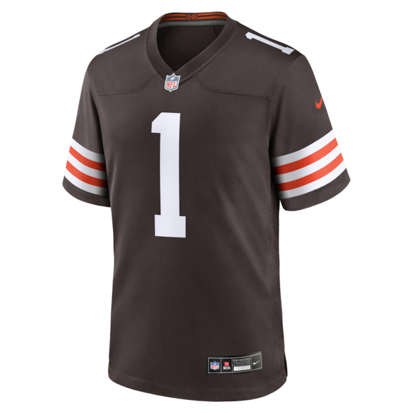 KC Concepcion Jr. Cleveland Browns Soccer Intl Team Game Jersey - Brown
