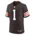 KC Concepcion Jr. Cleveland Browns Soccer Intl Team Game Jersey - Brown