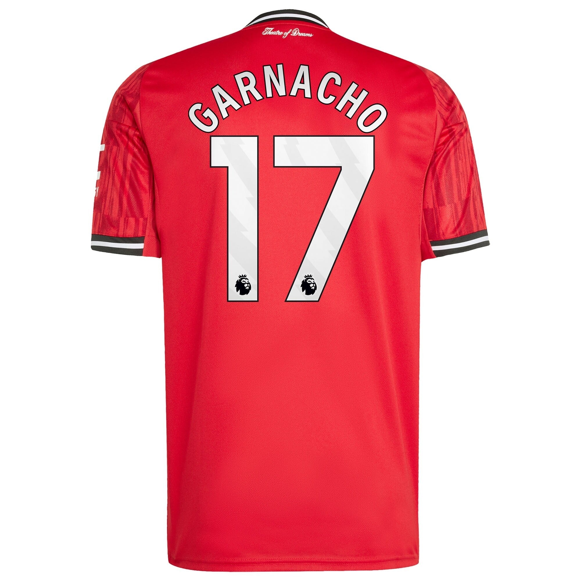 Alejandro Garnacho Manchester United adidas Home 2025/26 Player Soccer Shirt - Red