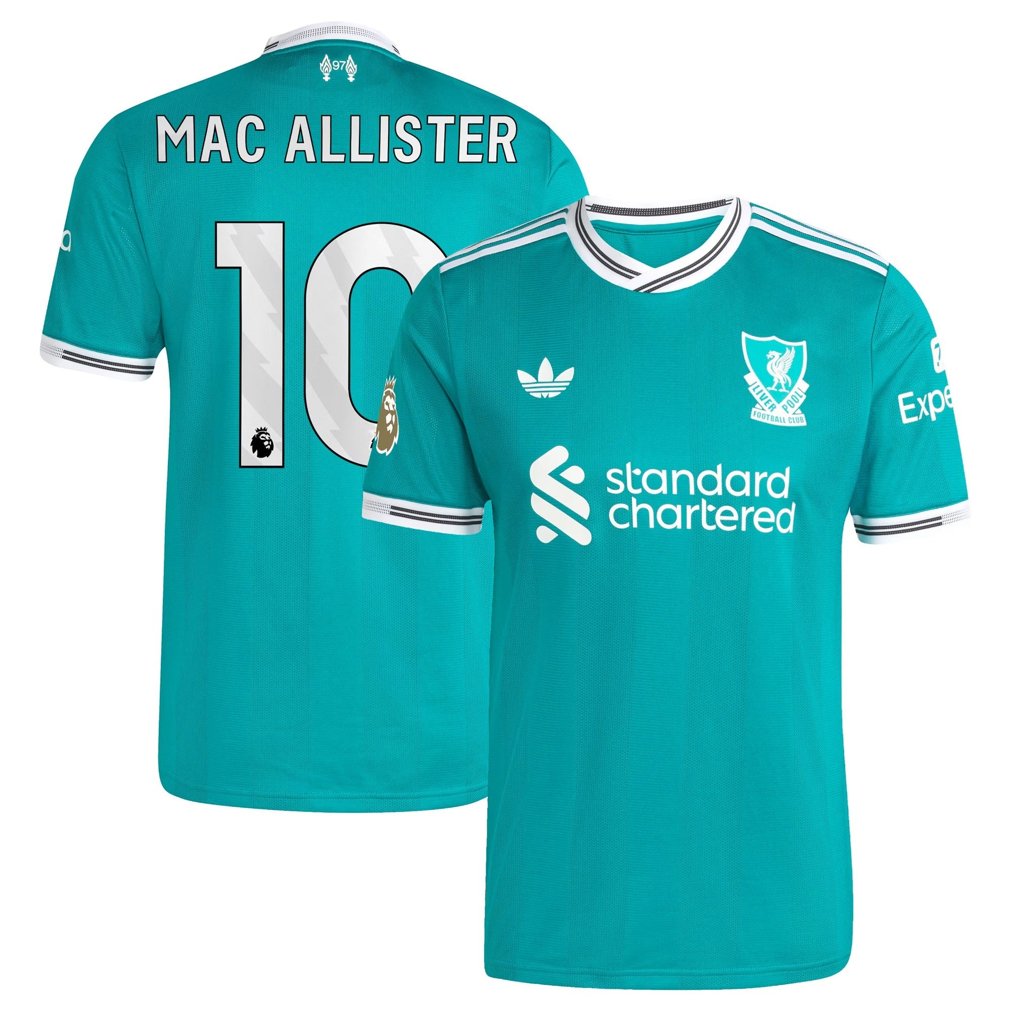 Alexis Mac Allister Liverpool adidas 2025/26 Third Player Soccer Shirt - Green