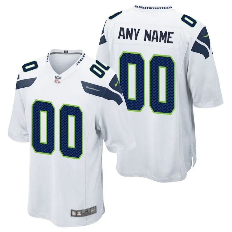 Seattle Seahawks Team 2022 Custom jersey Unisex Pro Official - White - Jersey Teams World