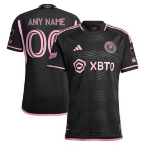 All Players Inter Miami CF 2023/24 Custom Shirt - Black