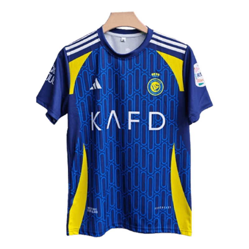 Al nassr 2024-25 C.Ronaldo 7 Away Shirt - Blue