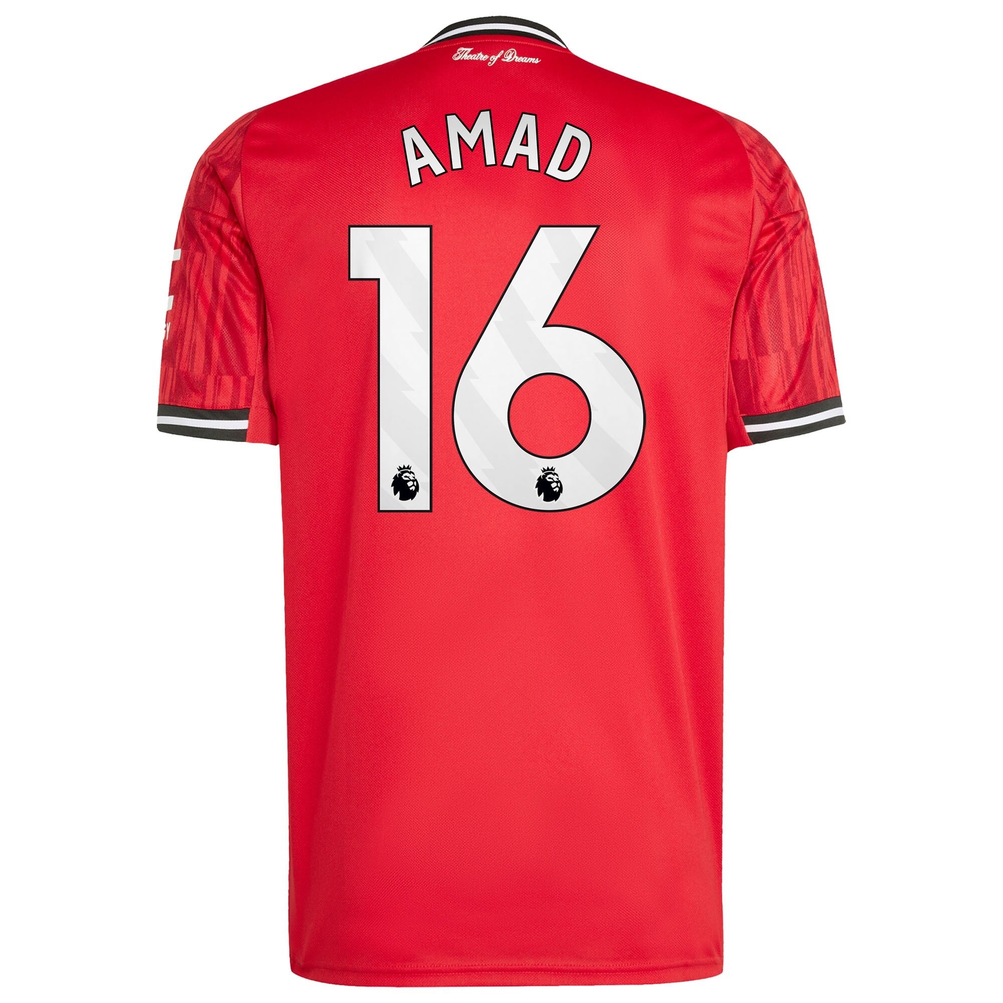 Amad Diallo Manchester United adidas Home 2025/26 Player Soccer Shirt - Red
