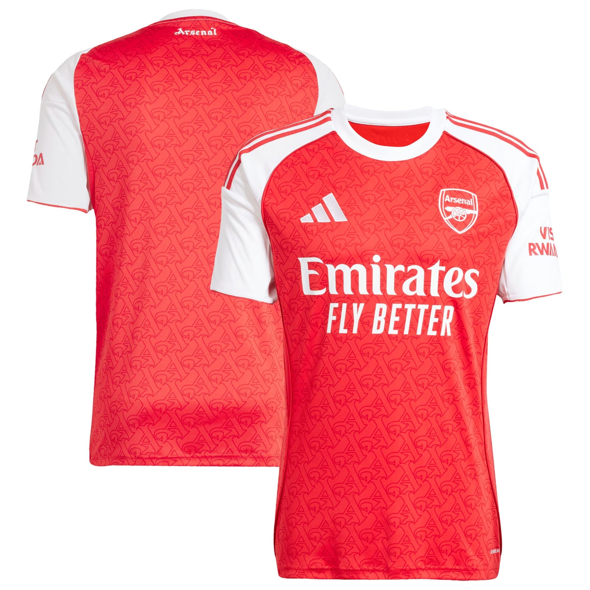 Arsenal adidas 2025/26 Home Soccer Shirt - Red