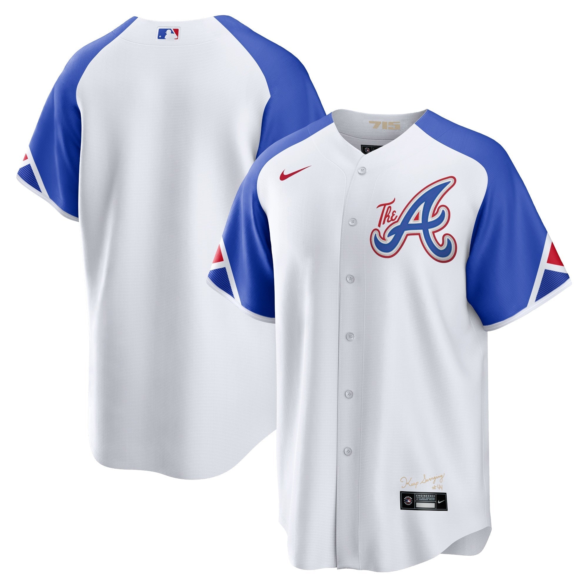 Atlanta Braves 2023 City Connect Custom Shirt - White