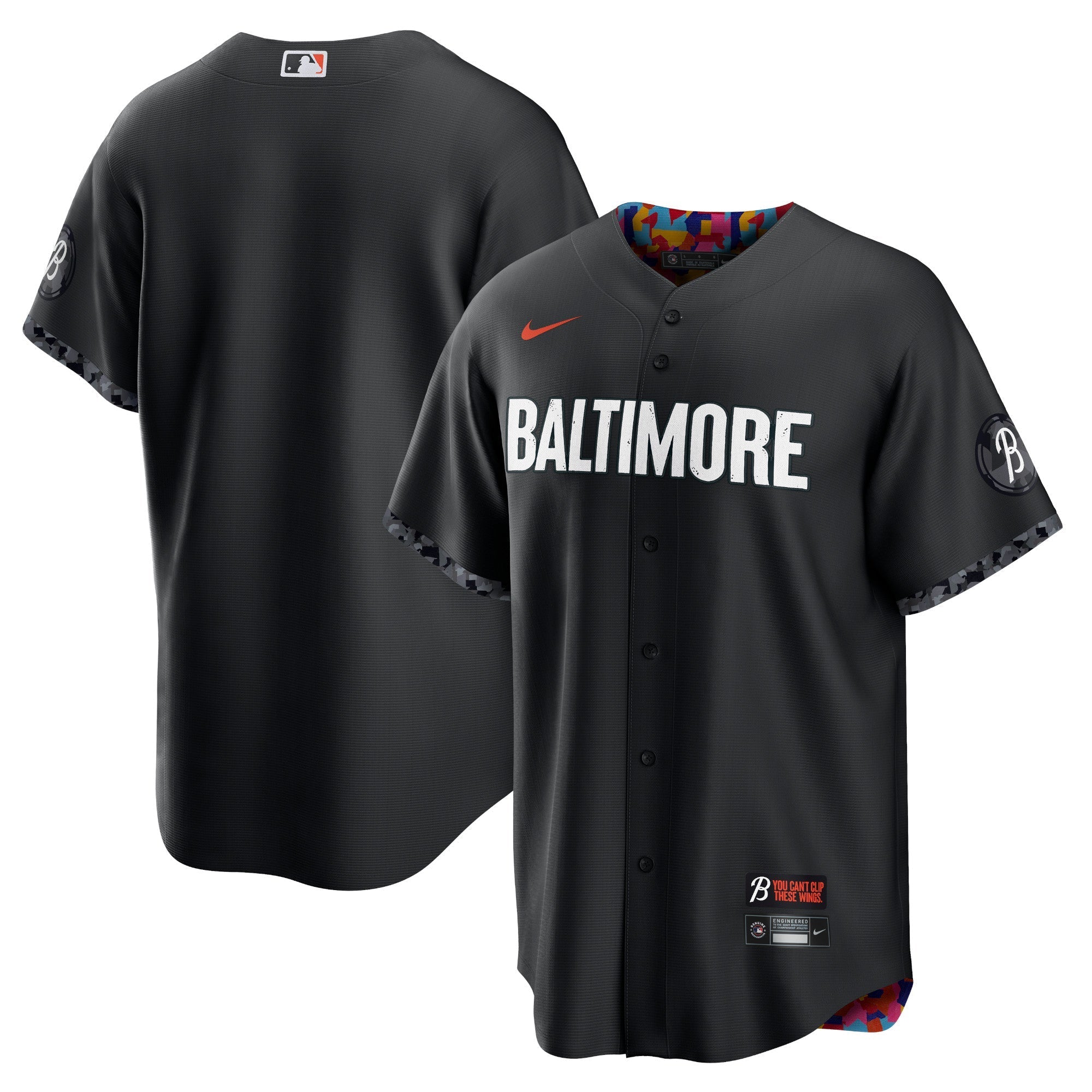 Baltimore Orioles City Connect Custom Shirt - Black