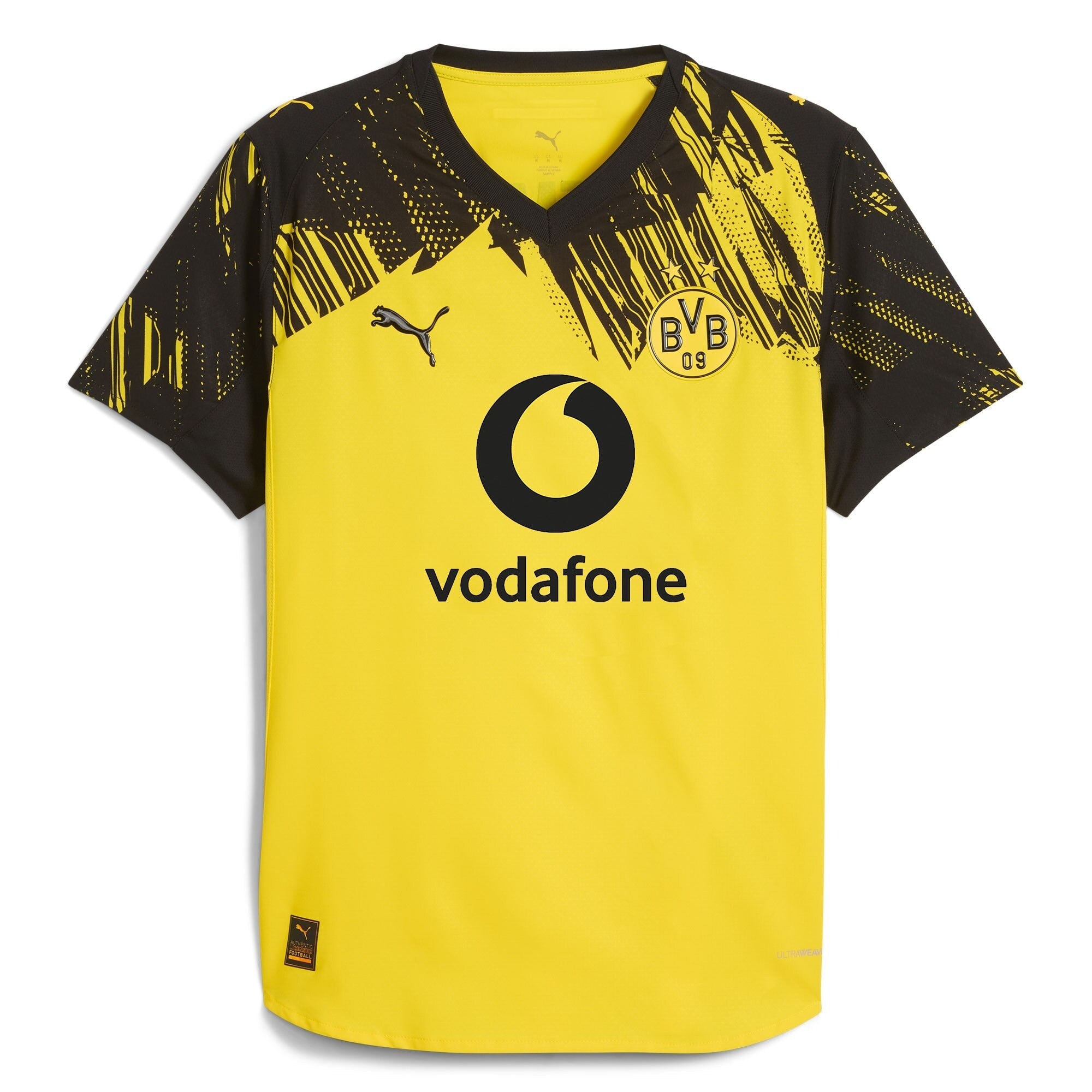 Borussia Dortmund Puma 2025/26 Customized Soccer Shirt - Yellow
