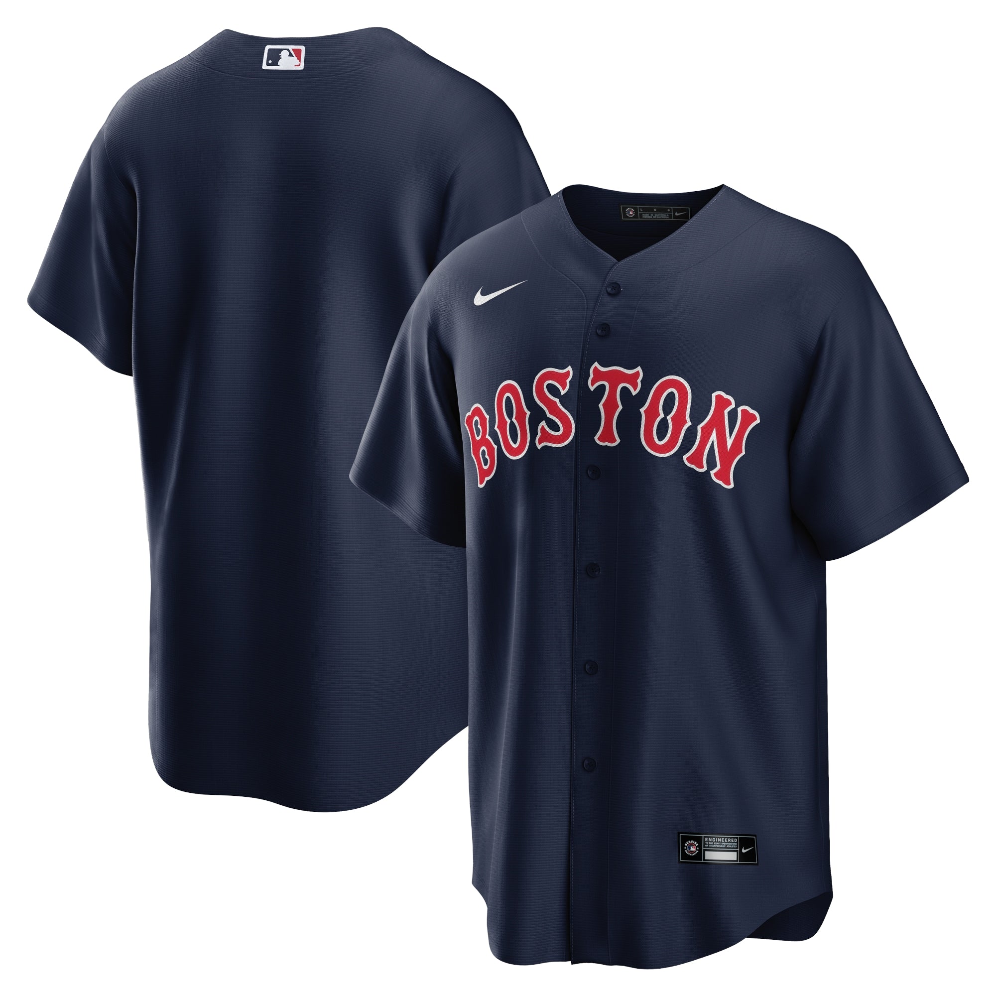 Boston Red Sox Alternate Custom Team Shirt - Navy