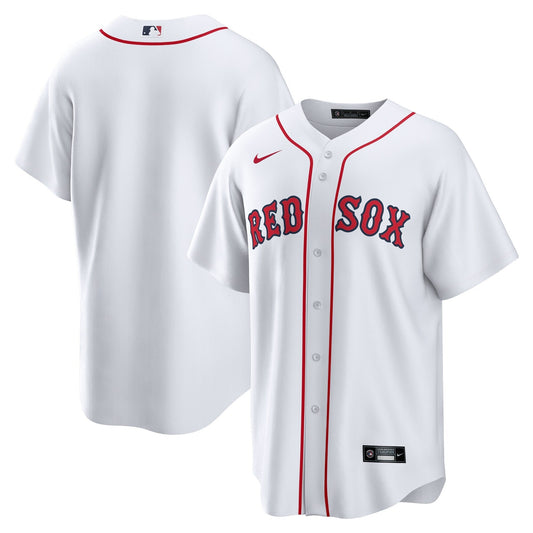 Boston Red Sox Home Custom Team Shirt - White