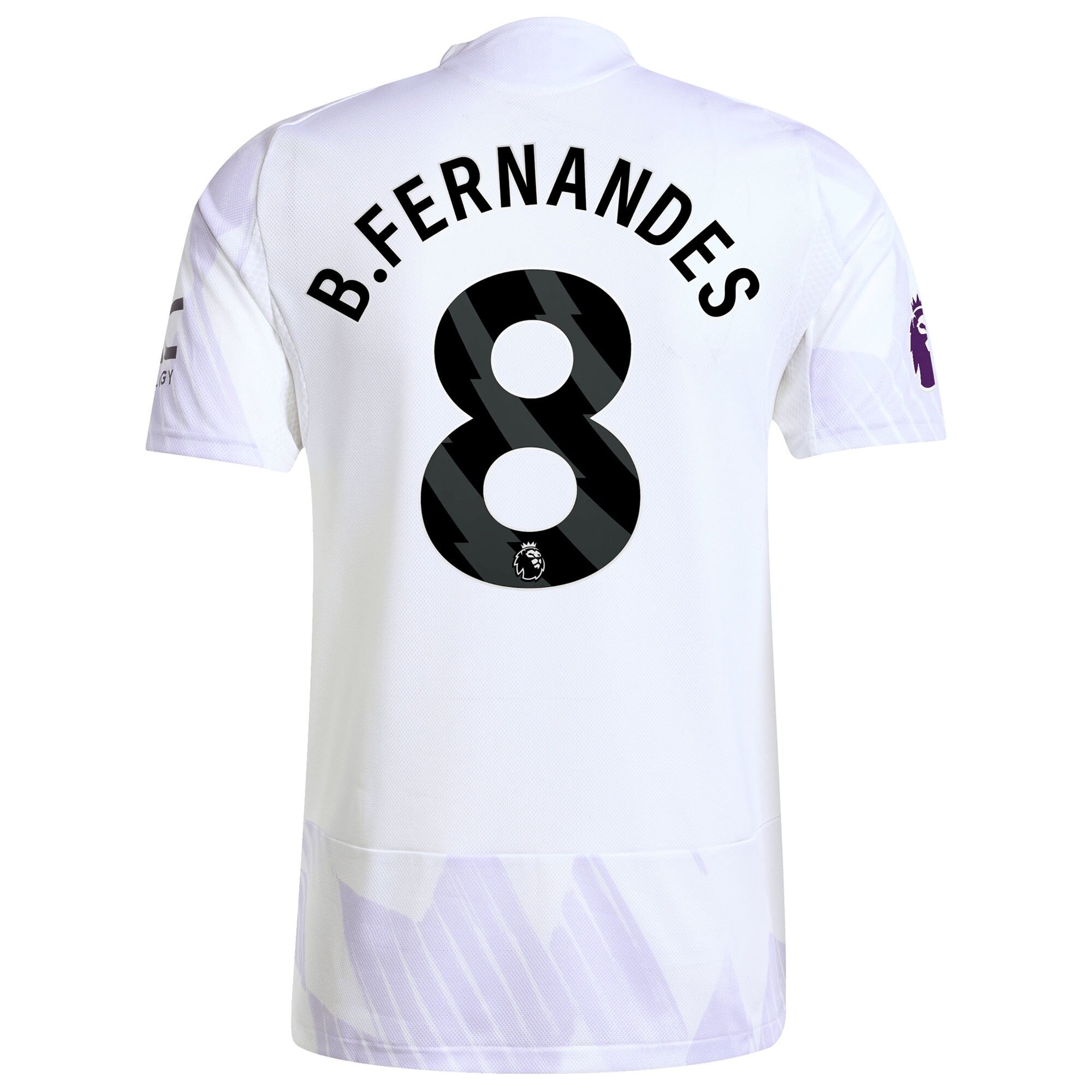 Bruno Fernandes Manchester United adidas 2025/26 Away Player Soccer Shirt - White