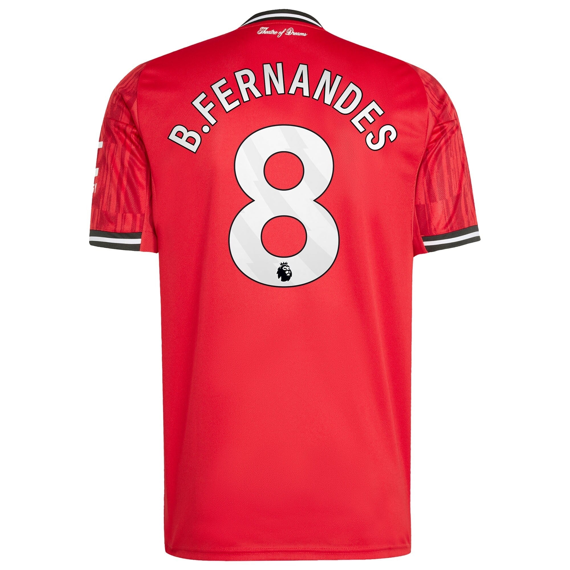 Bruno Fernandes Manchester United adidas Home 2025/26 Player Soccer Shirt - Red