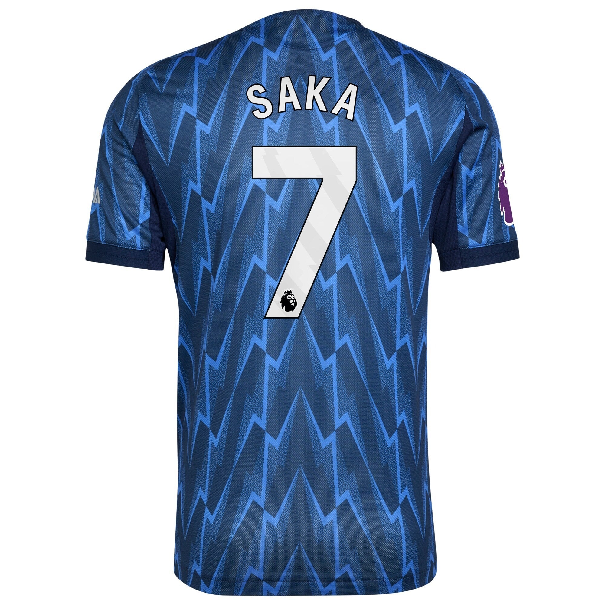 Bukayo Saka Arsenal adidas 2025/26 Away Player Soccer Shirt - Blue