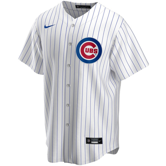 Chicago Cubs Home Custom Shirt - White