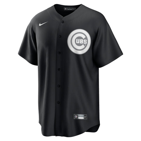 Chicago Cubs Official Custom Shirt - Black/White