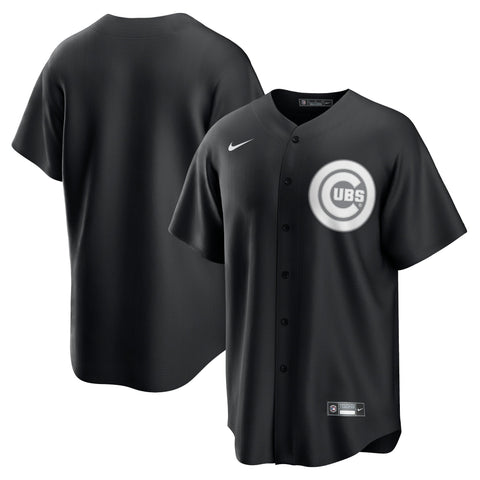 Chicago Cubs Official Custom Shirt - Black/White