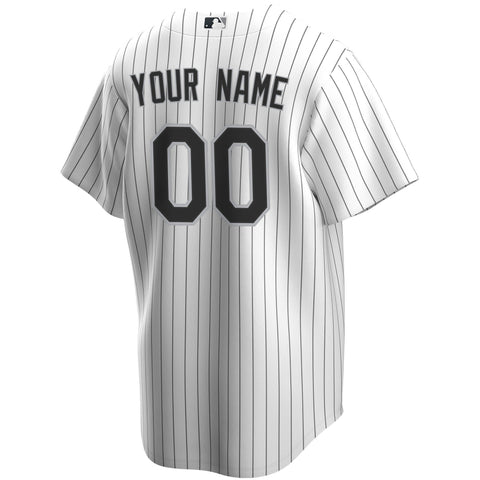 Chicago White Sox Home Custom Shirt - White
